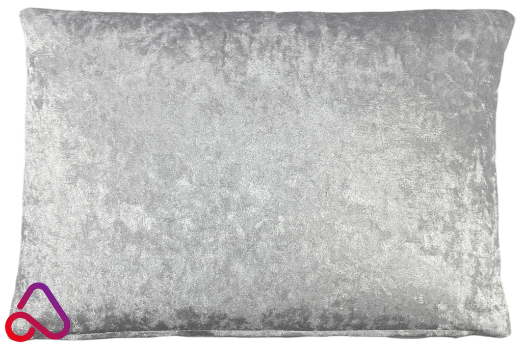 Rectangle Bling Crushed Velvet Cushion Cover Handmade Glitz Pillow Case Sofa Bed