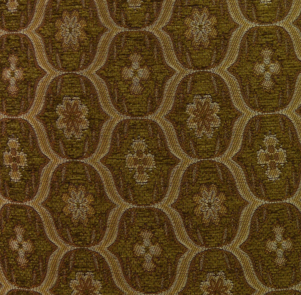 We62 -Olive Brown Eye Flora Damask Bolster Case/Pillow/Sofa Seat Cushion Cover