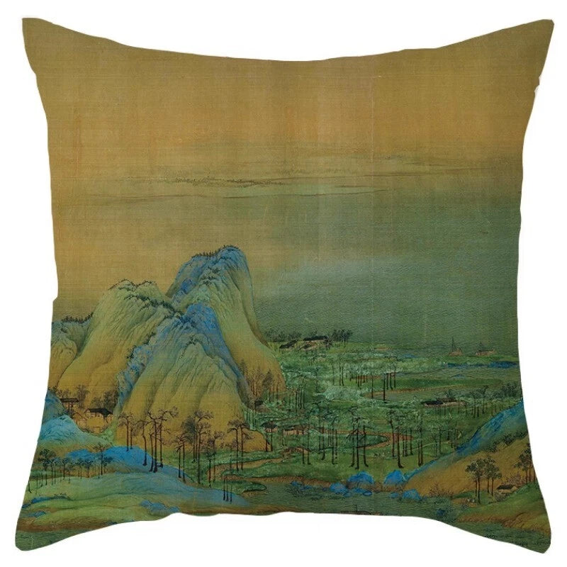 Chinese Style Sofa Bed Pillowslips Throw Pillow Covers Cushion Cases Home Decor
