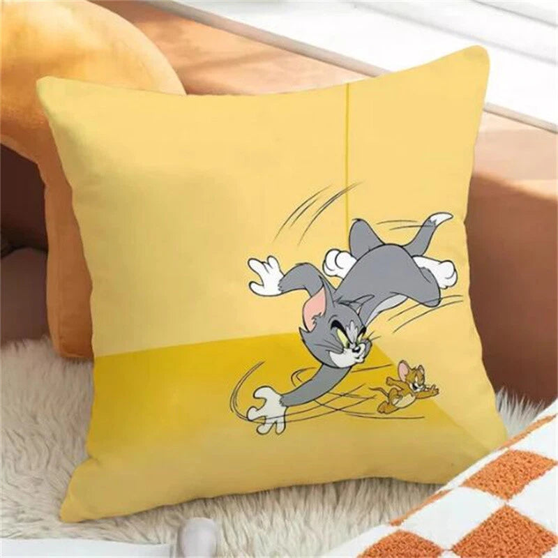 Tom Fall Pillow Cover Pillowcases for Home Decor Cushion Covers Sofa Anime