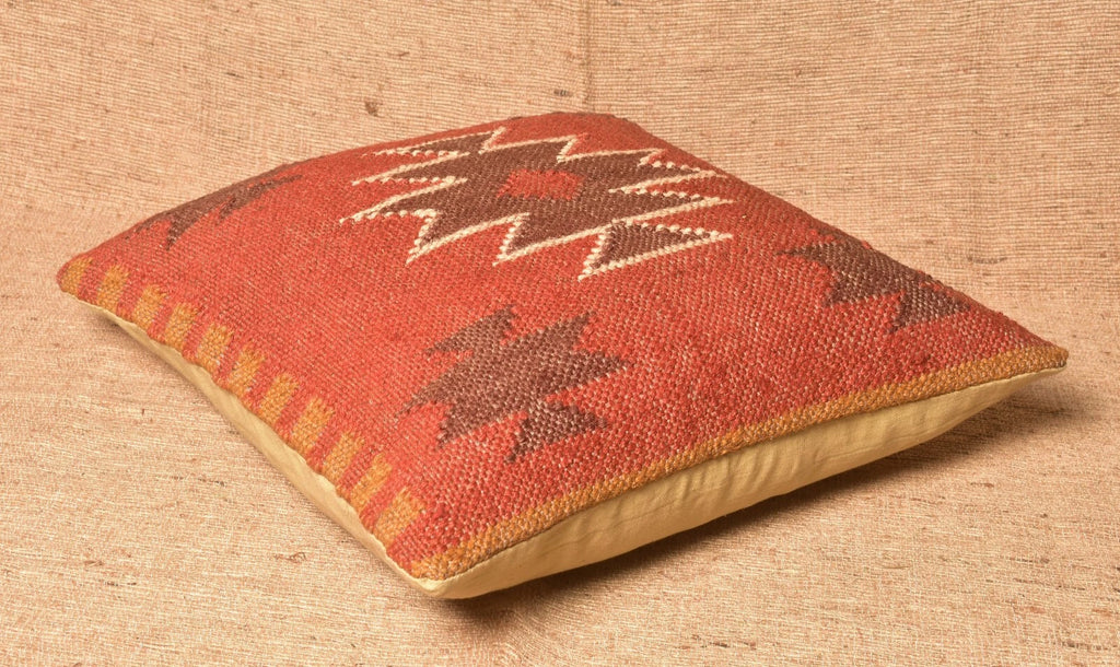 Multi Color Jute Wool Kilim Cushion Cover 3 Pcs Lot Sofa Pillow Cover 45 Cm
