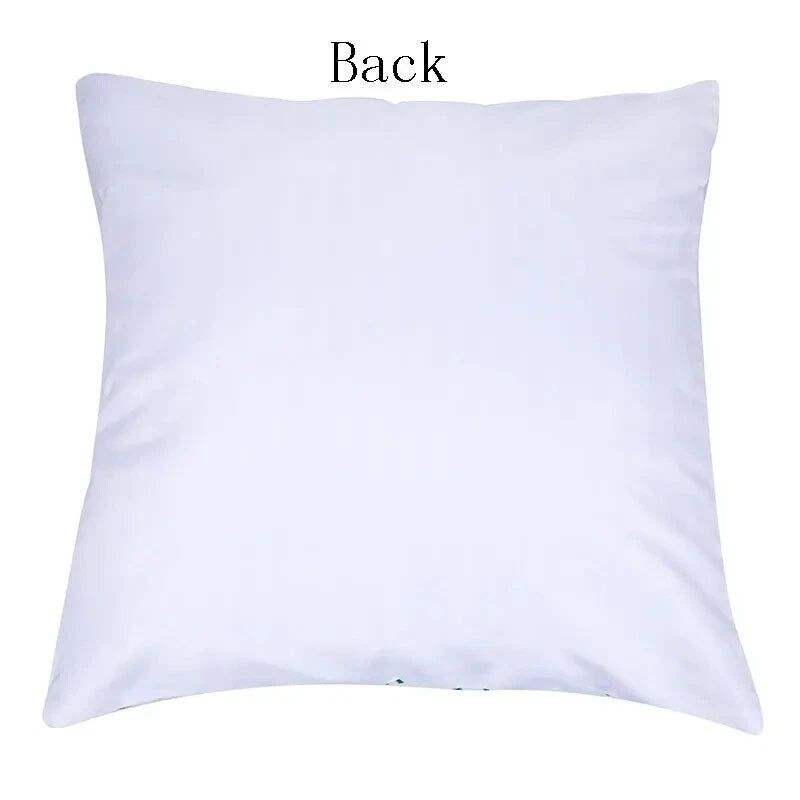 Decorative Sofa Bed Cushion Cover Owl Pattern Polyester Throw Pillow Pillowcase