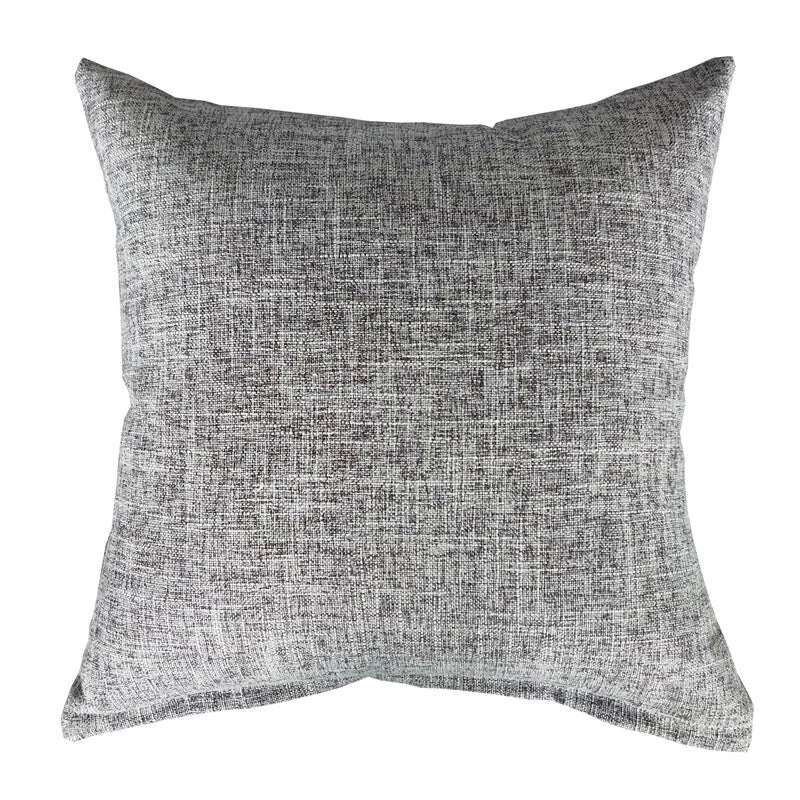 1PC Pillowcase Cushion Cover Throw Waist Pillow Case Cotton Linen Sofa Couch Bed