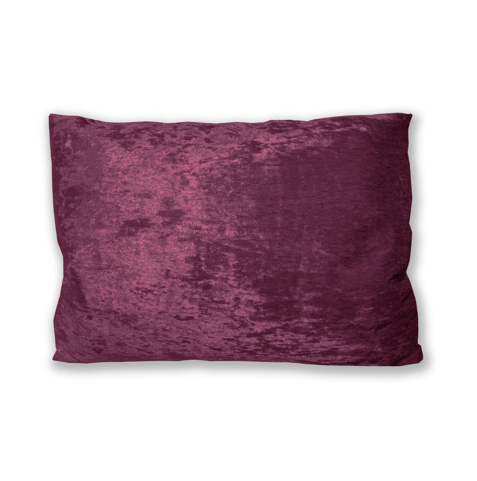 Mv13 Red-purple Crush Velvet Sofa Seat Patio Bench Cushion Bolster Cover/Runner