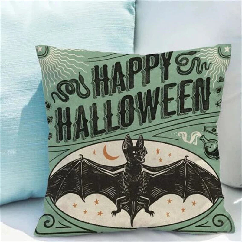 Happy Halloween Pillowcases for Bedroom Cushion Printing of Sofa Cover Car