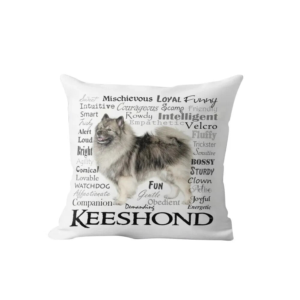 Dog Yorkie Pillow Case Pug Pillows Sofa Car Bed Sofa Pillow Case Cushion Cover
