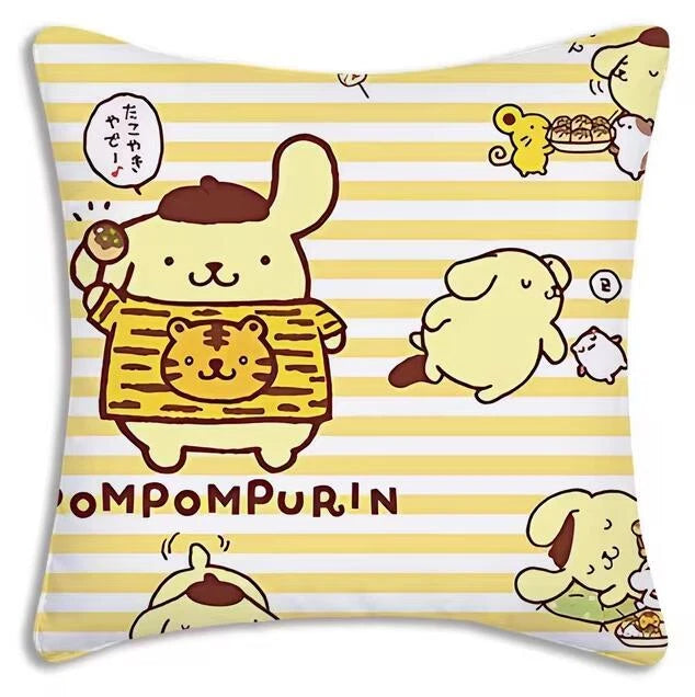 Pompompurin Pillow Covers Cartoon Sofa Decor Home Printing Cute Cushion Cover