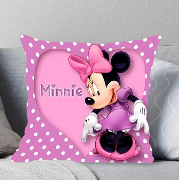 Cushion Cover Sofa Pillows Cover Design Mickey Minnie pillowcase Home Decor