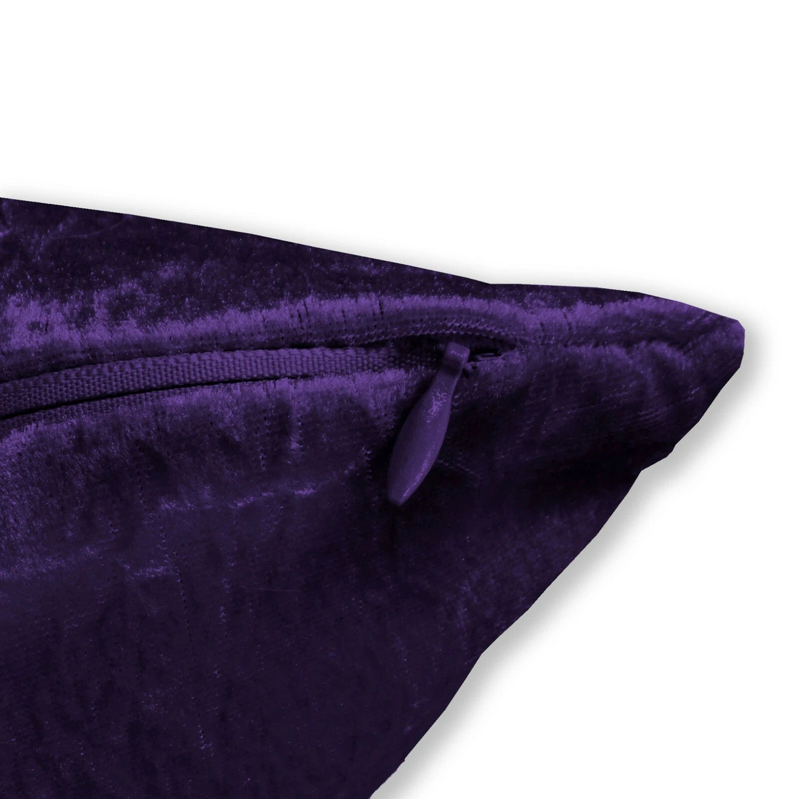Mv29 Voilet Crush Velvet Sofa Seat Patio Bench Box Cushion Bolster Cover/Runner