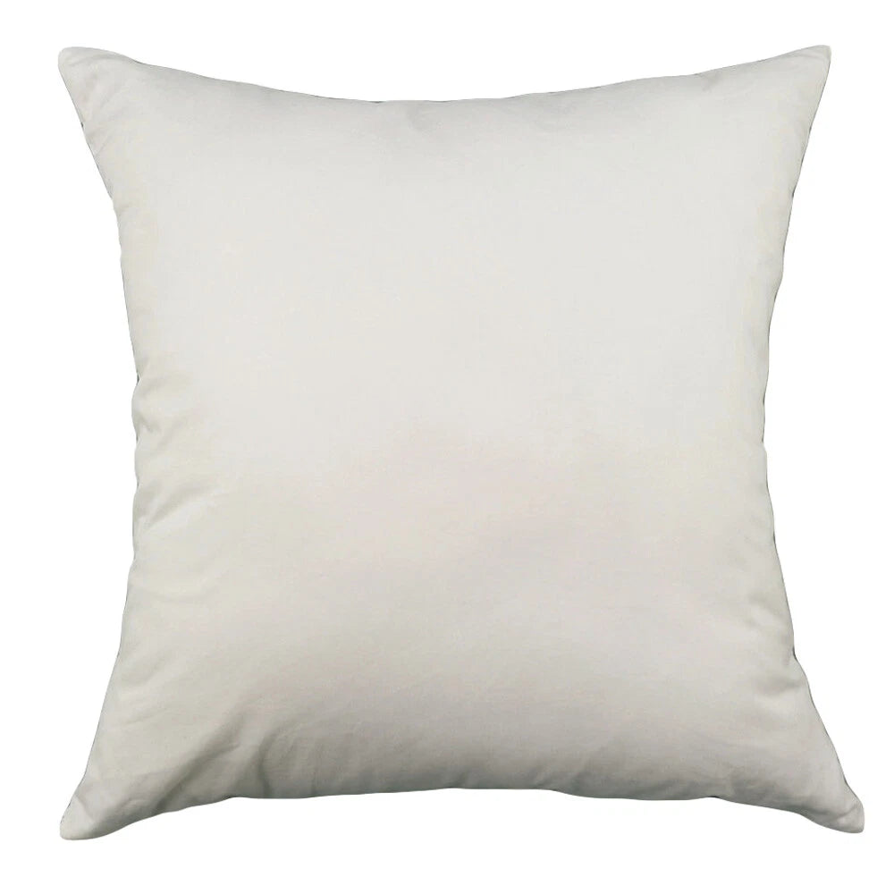 Cushion Cover Cotton Blend Sofa Car Office Home Solid Color Large Pillowcase