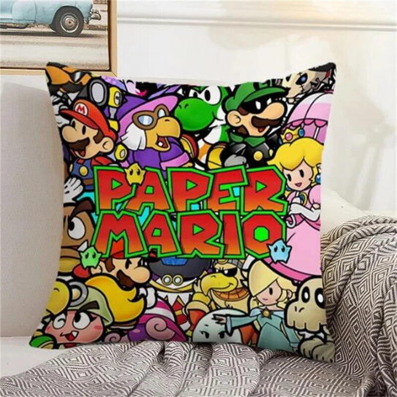 Cushion Cover M-marios Pillow Covers Cushions Sofa Pilow Cases Home Decoration