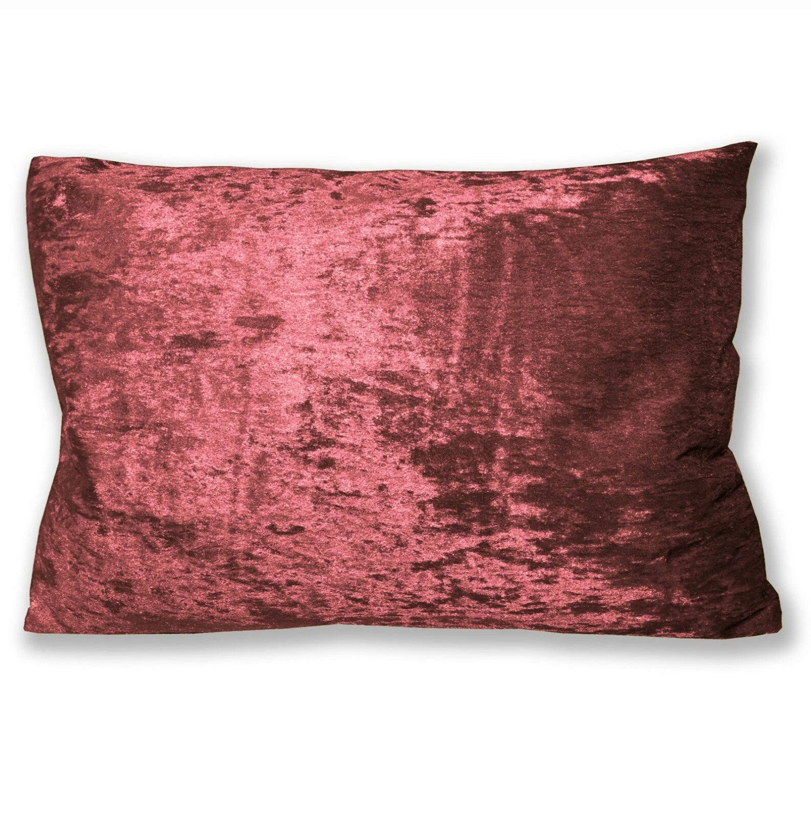Mv08 Shery-Red Crushed Velvet Sofa Seat Patio Bench Cushion Bolster Cover/Runner