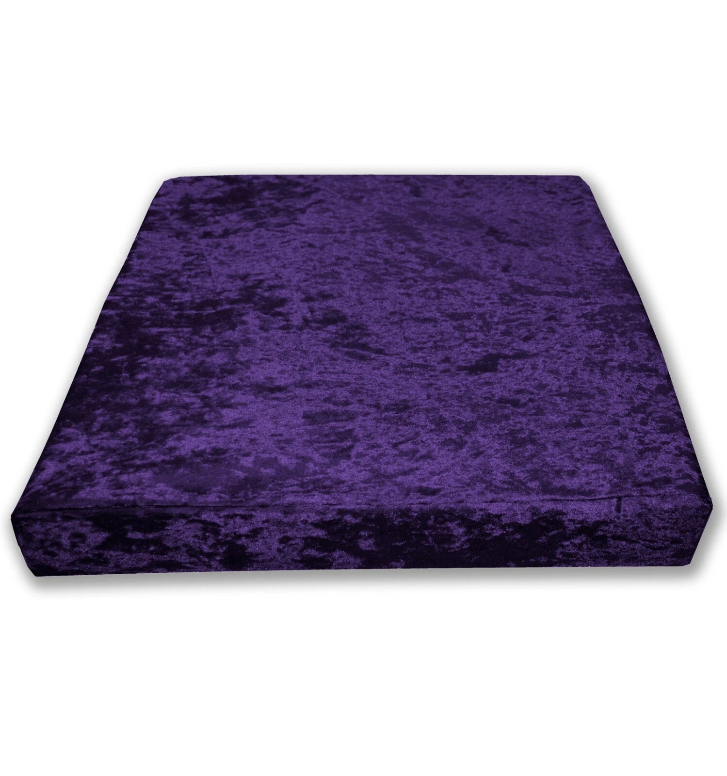 Mv29 Voilet Crush Velvet Sofa Seat Patio Bench Box Cushion Bolster Cover/Runner