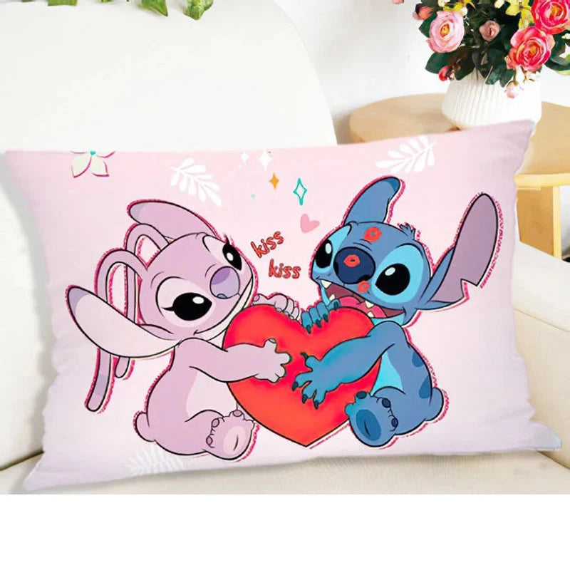 Stitch Pillowcase Room Bed Sleeping Pillowcase Living Room Sofa Cushion Cover