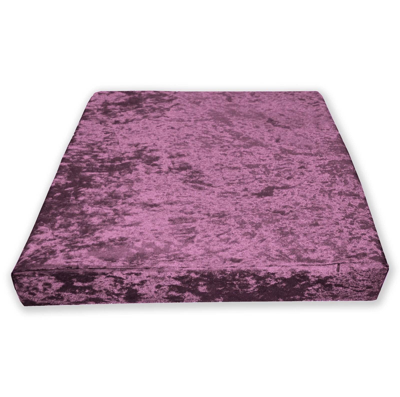 Mv07 Purple Crush Velvet Sofa Seat Patio Bench Box Cushion Bolster Cover/Runner