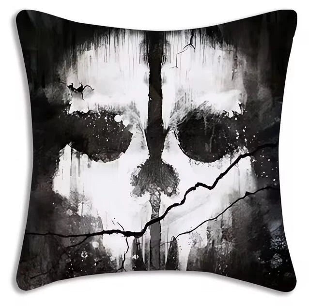 Dutys Pillow Covers Cartoon Sofa Decorative Home Printing Cute Cushion Cover