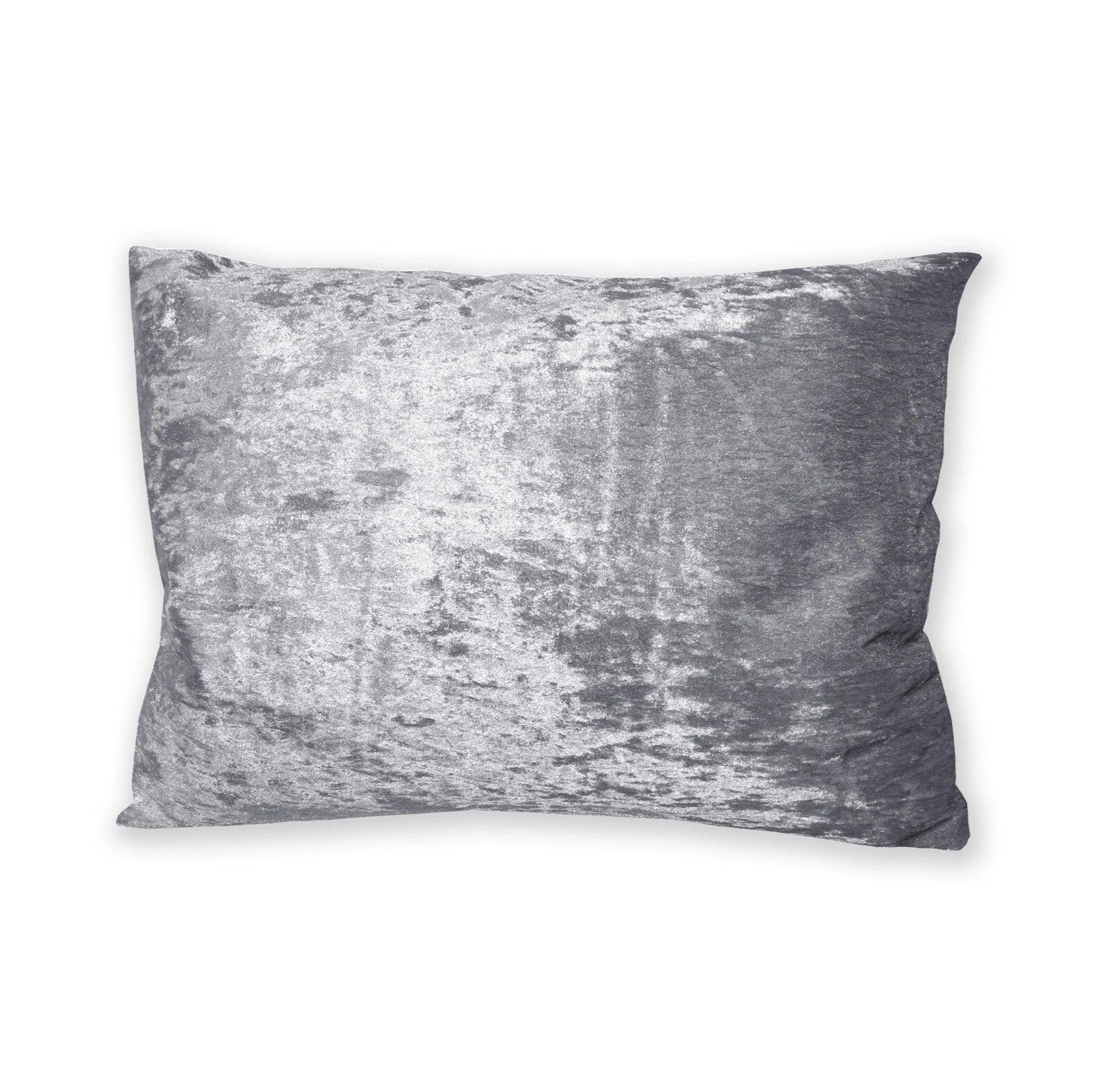 Mv03 Gray Shiny Velvet Sofa Seat Patio Bench Box Cushion Bolster Cover/Runner