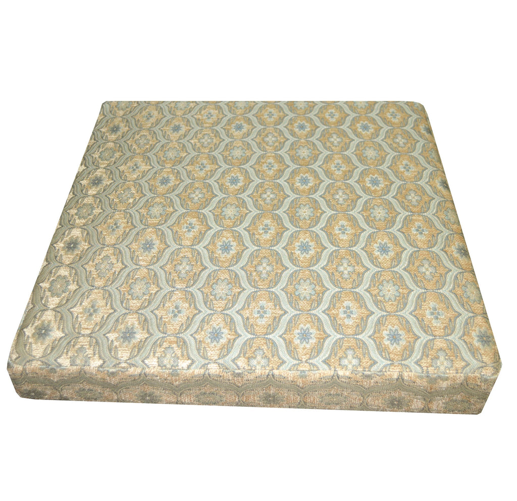 We64 -Light Blue Eye Flora Damask Bolster Case/Pillow/Sofa Seat Cushion Cover