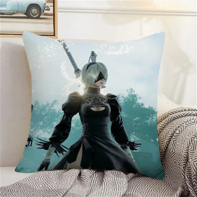 Nier Automata Decorative Sofa Cushion Cover Pillowcases for Cushions Covers