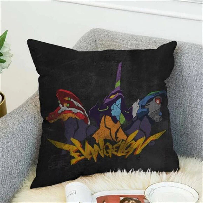 Decorative E-Evangelion Pillow Cover Sofa Cushions Pilow Cases Cushion Covers