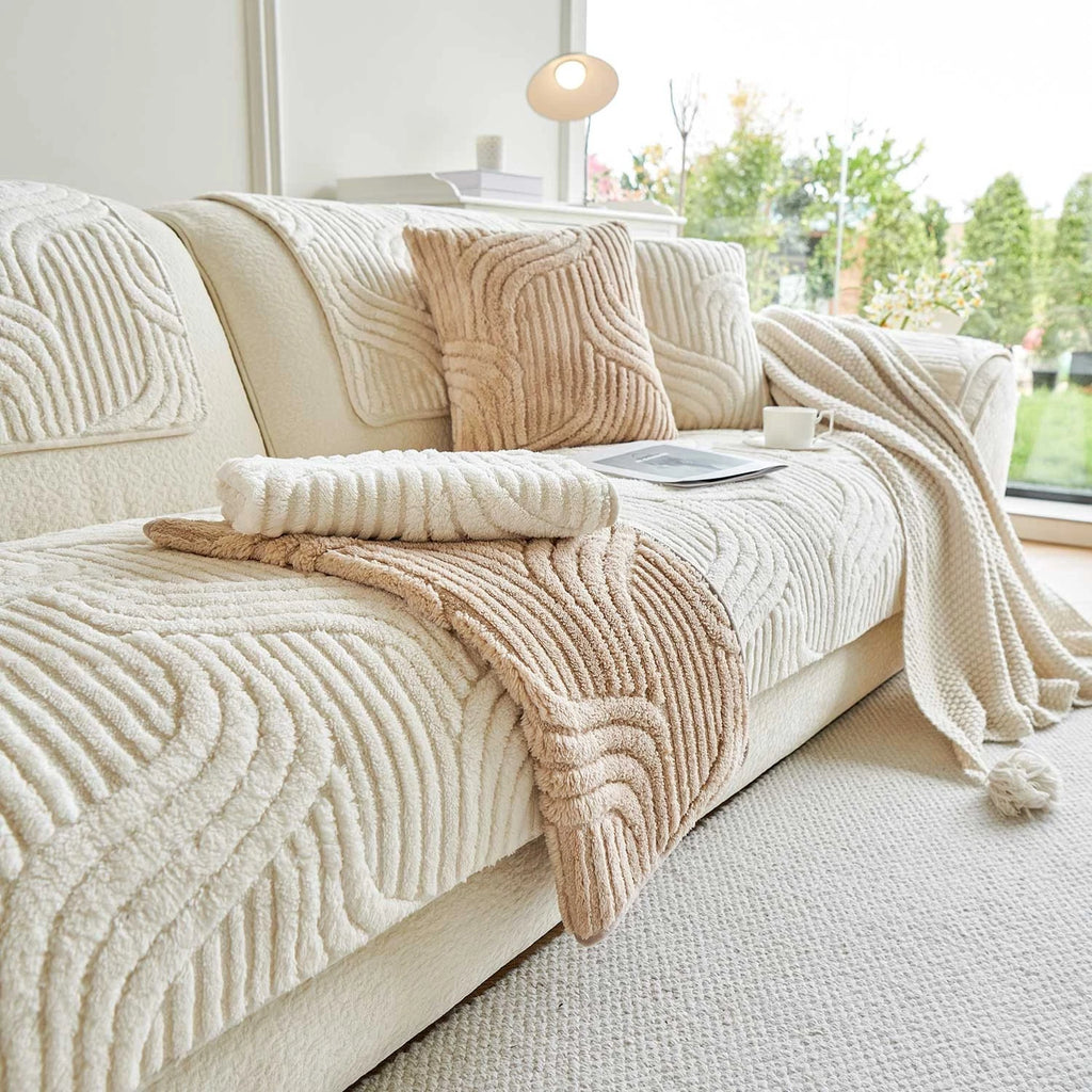 Washable sofa cover, pillowcase, anti-slip decoration for sofa seat cushion