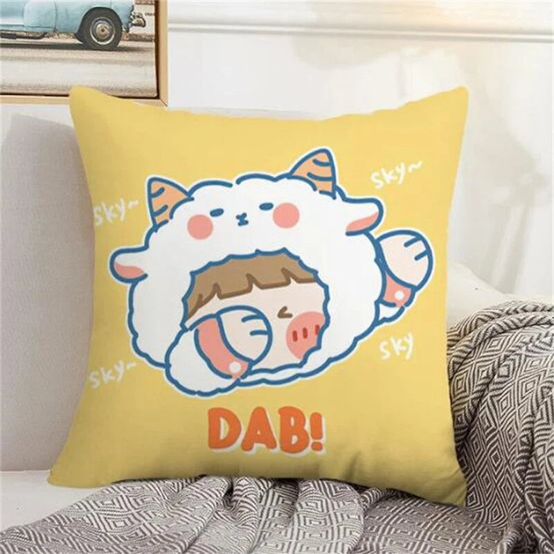 Cushions Home Decor Rorojump Pillow Cover Pillowcase for Cushion Sofa Anime
