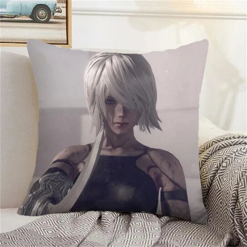 Nier Automata Decorative Sofa Cushion Cover Pillowcases for Cushions Covers