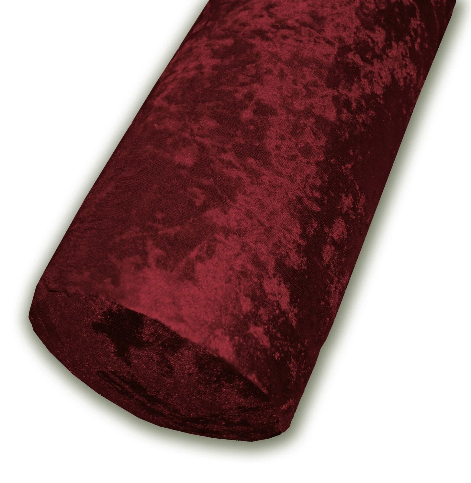 Mv25 D-Red Crushed Velvet Sofa Seat Patio Bench Box Cushion Bolster Cover/Runner
