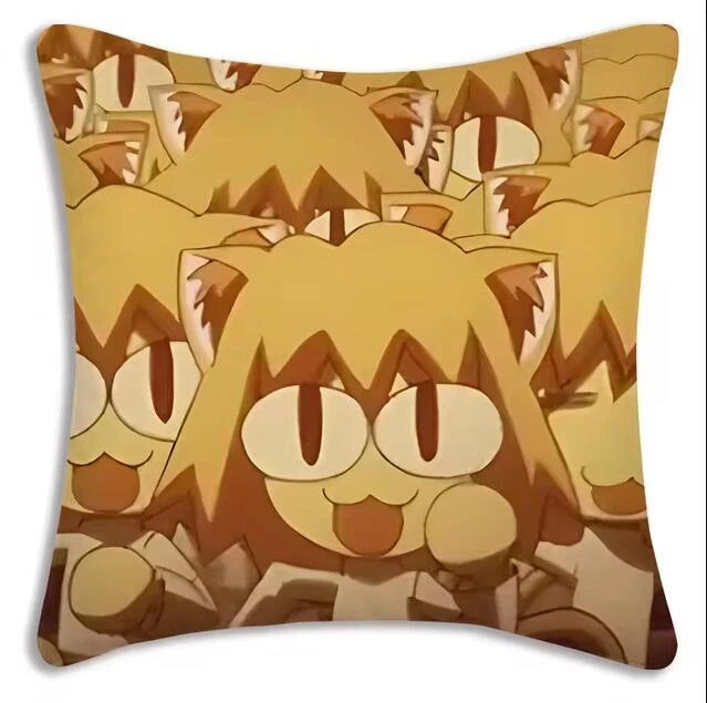 Neco Arc Pillow Covers Cartoon Sofa Decorative Home Printing Cute Cushion Cover