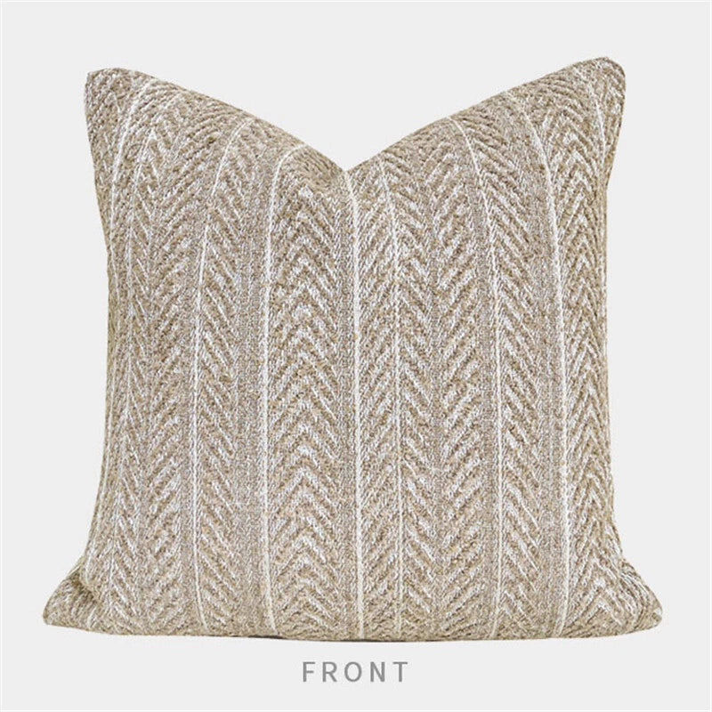 18x18in Modern Wool Blend Fabric Throw Pillow Covers Sofa Bed Cushion Cover Case