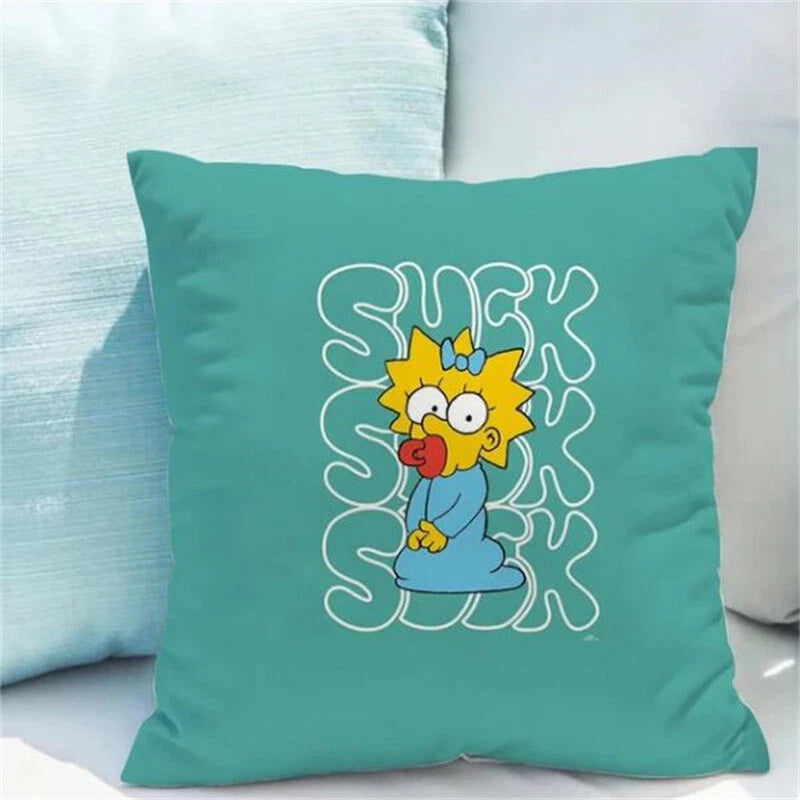 Pillowcases S-simpsones Pillow Cover for Sofa Bed Home Decor Cushion Covers