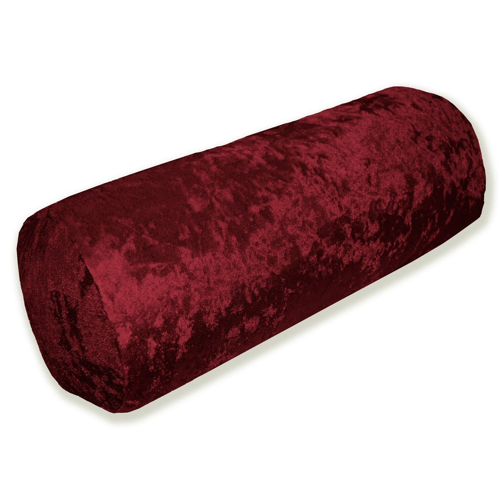 Mv25 D-Red Crushed Velvet Sofa Seat Patio Bench Box Cushion Bolster Cover/Runner