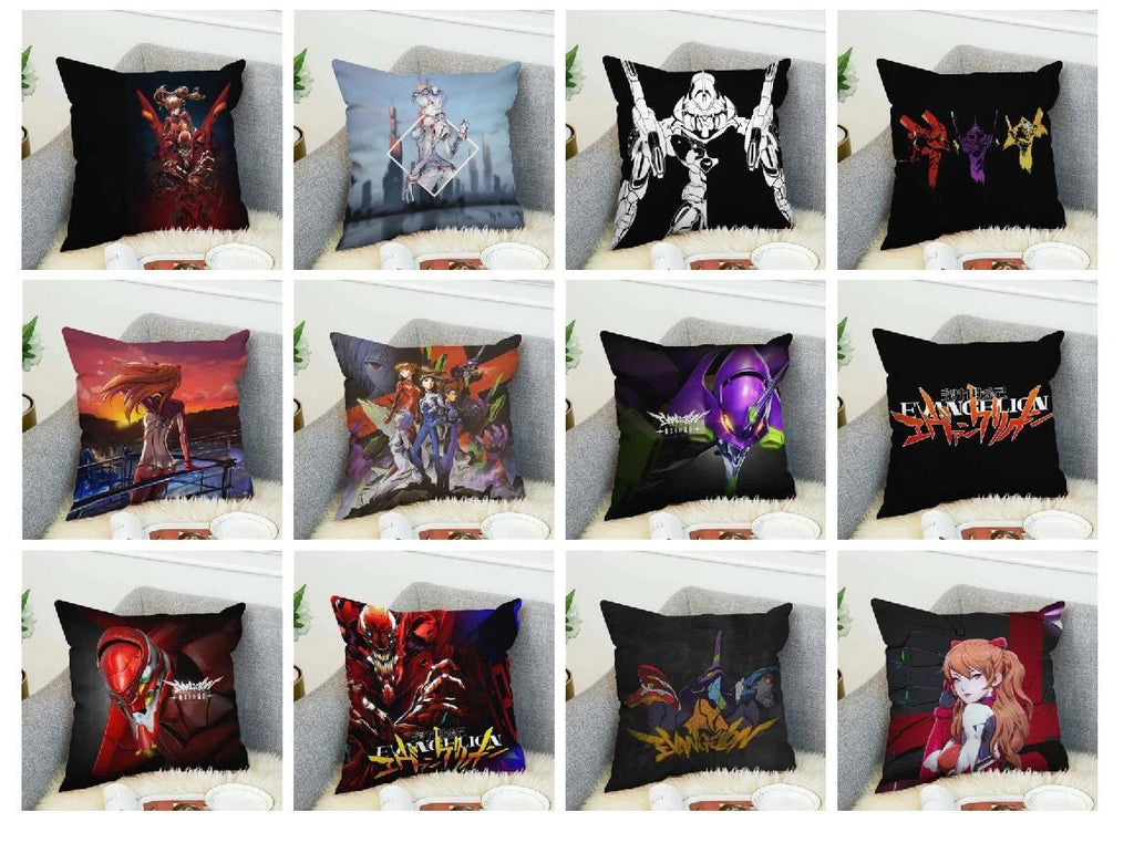 Decorative E-Evangelion Pillow Cover Sofa Cushions Pilow Cases Cushion Covers