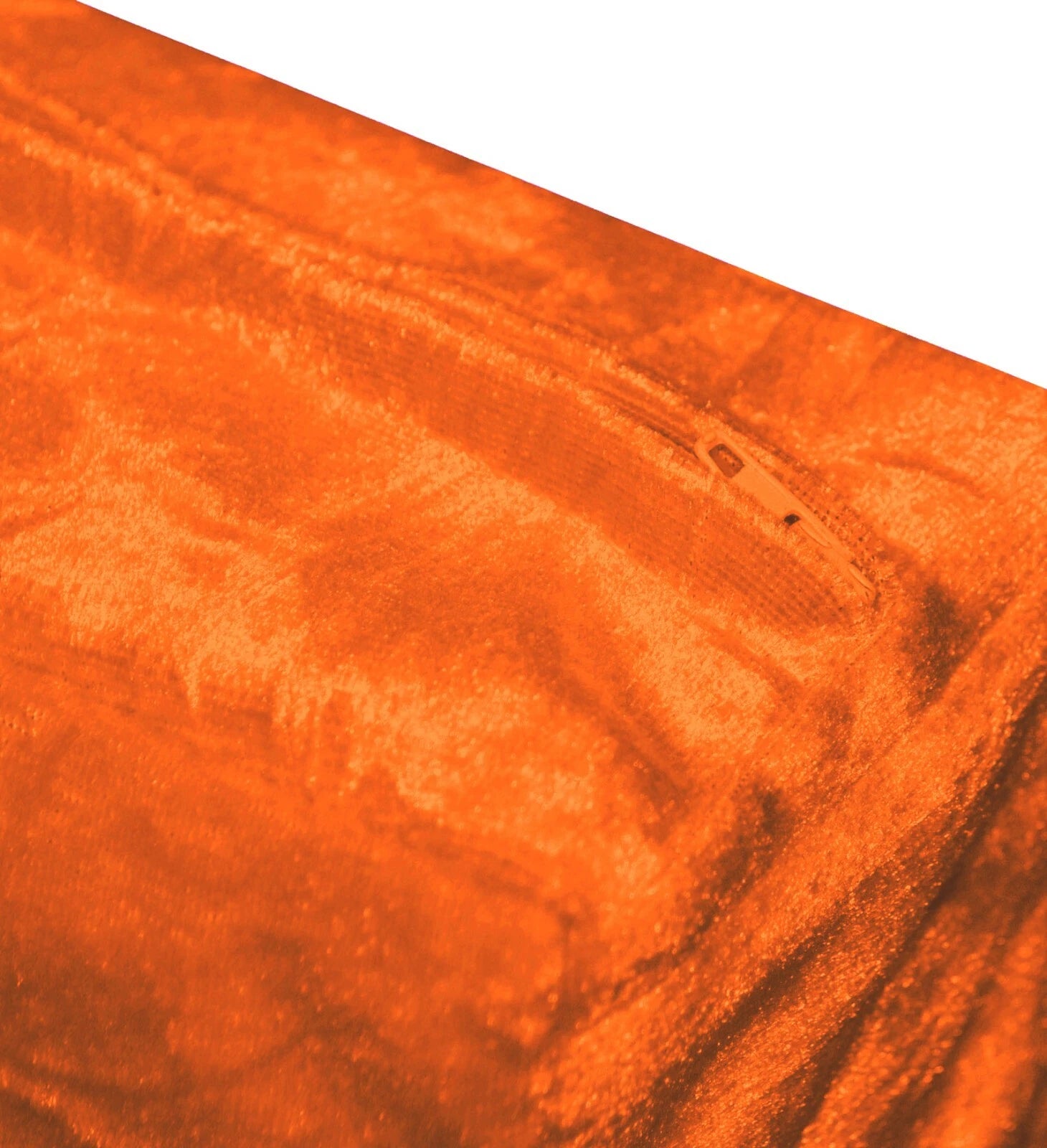 Mv100 Orange Crush Velvet Sofa Seat Patio Bench Box Cushion Bolster Cover/Runner