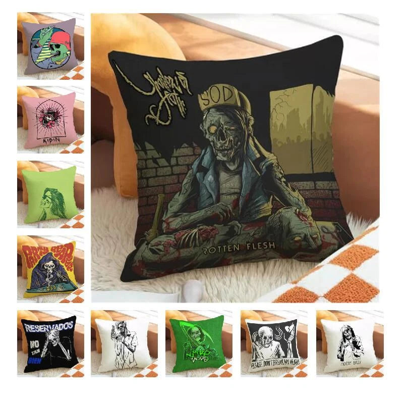 Spirit Car Decoration Fall Pillow Cover Pillowcases for Cushion Covers Sofa Body