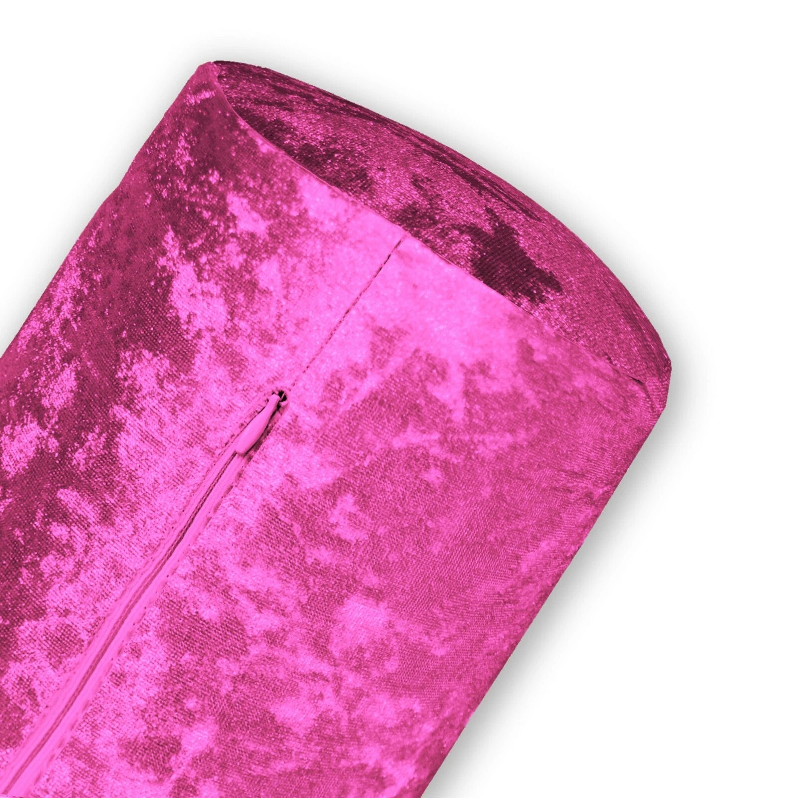 Mv99 H-Pink Crush Velvet Sofa Seat Patio Bench Box Cushion Bolster Cover/Runner