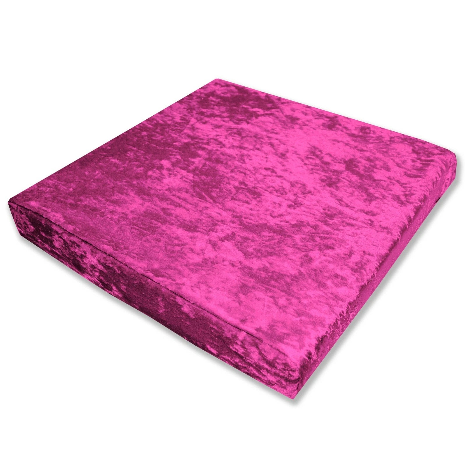 Mv99 H-Pink Crush Velvet Sofa Seat Patio Bench Box Cushion Bolster Cover/Runner