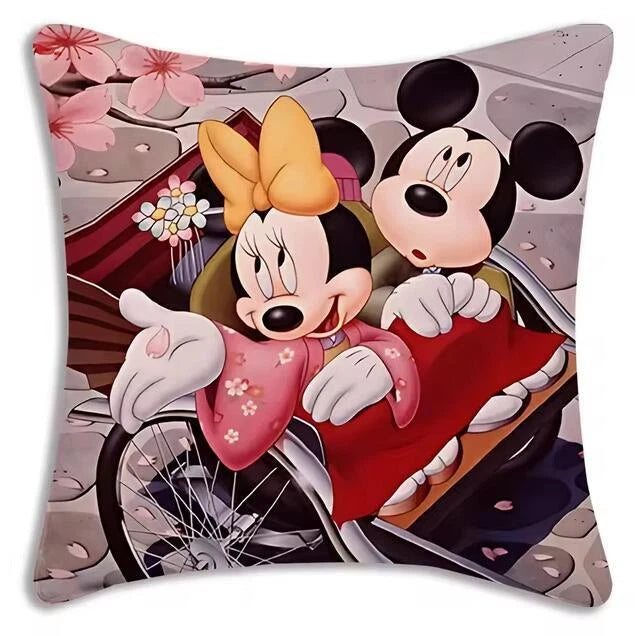 cute Mouse Pillow Covers Cartoon Sofa Decorative Home Printing Cushion Cover