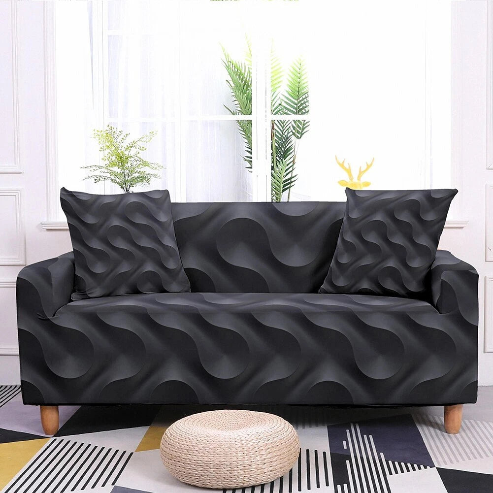 Geometric Printed Elastic Sofa Covers Seater Cover for Living Room Corner