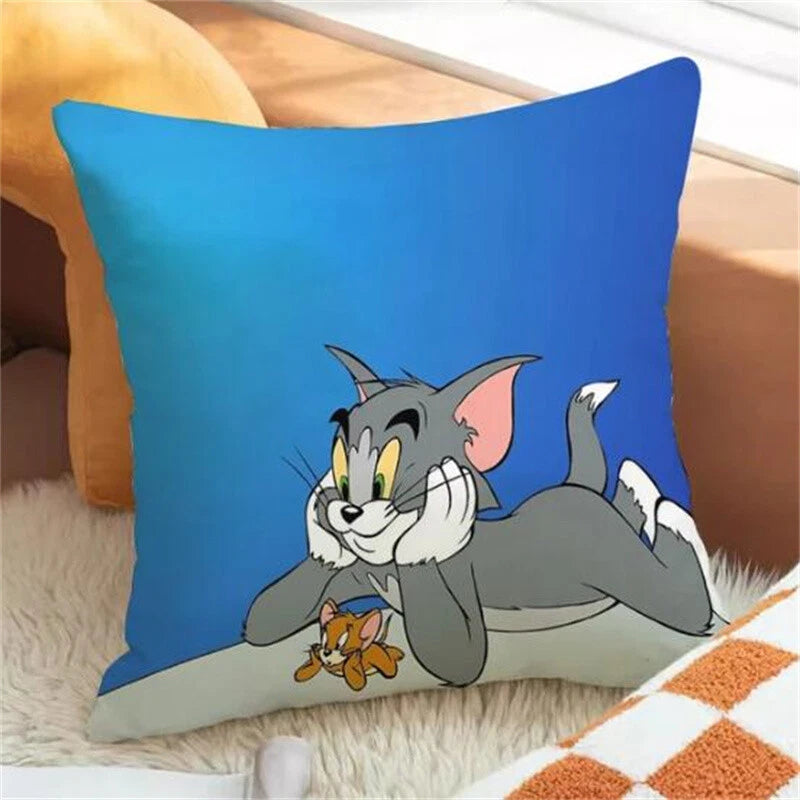 Tom Fall Pillow Cover Pillowcases for Home Decor Cushion Covers Sofa Anime