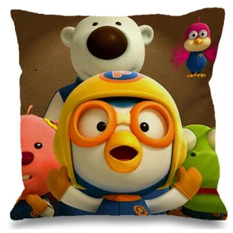 P-pororo Modern Home Decoration Products for Sofa Cushions Covers Pillowcase