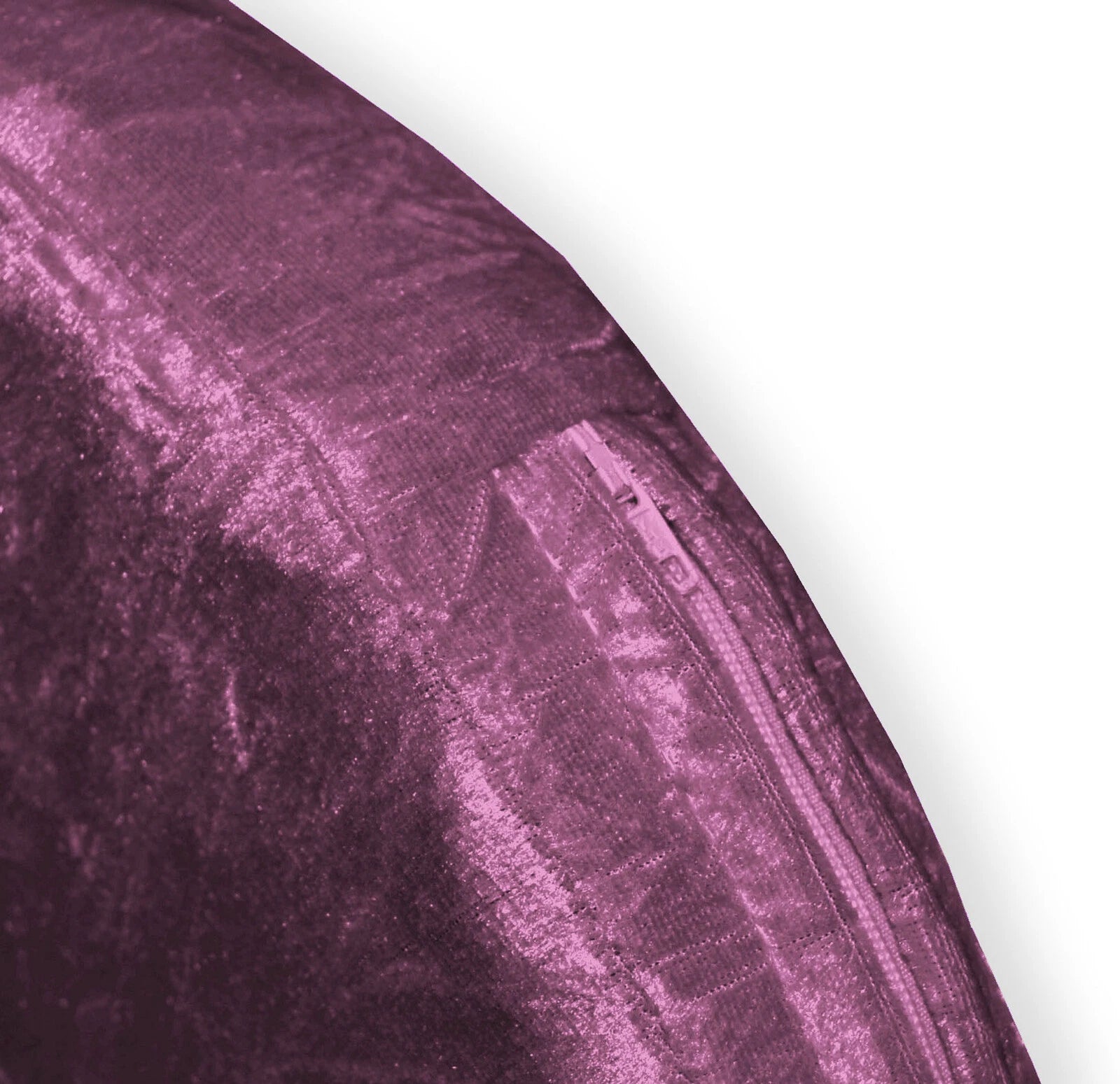 Mv07 Purple Crush Velvet Sofa Seat Patio Bench Box Cushion Bolster Cover/Runner