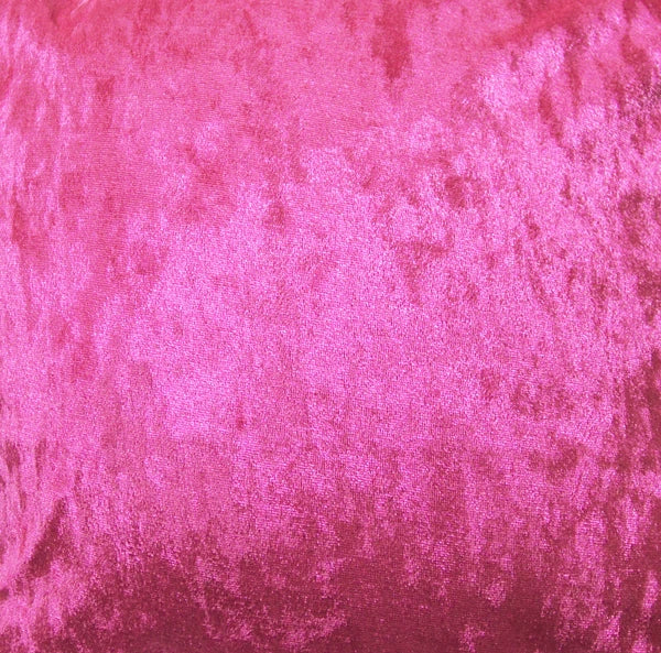 Mv99 H-Pink Crush Velvet Sofa Seat Patio Bench Box Cushion Bolster Cover/Runner