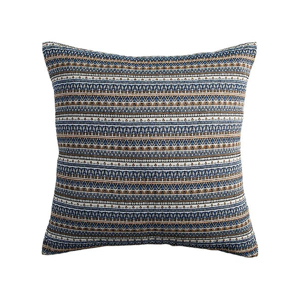 24 x 24in Cotton Linen Blend Home Throw Pillow Cover Case Sofa Bed Cushion Cover