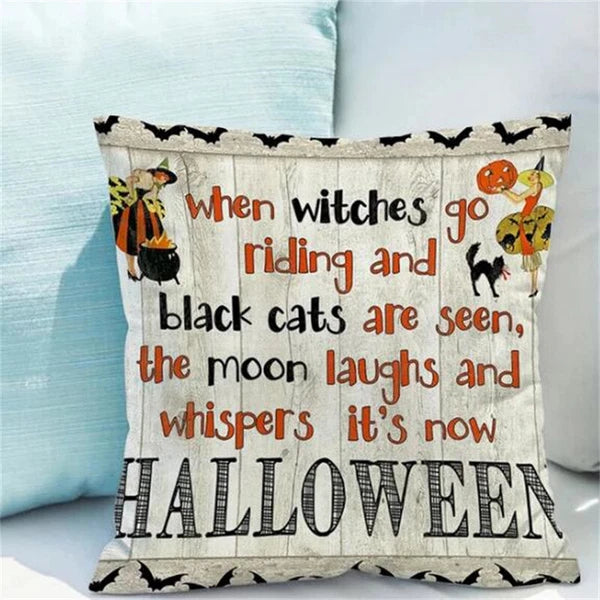 Happy Halloween Pillowcases Cushions for Bed Cushion Print of Modern Sofa Car