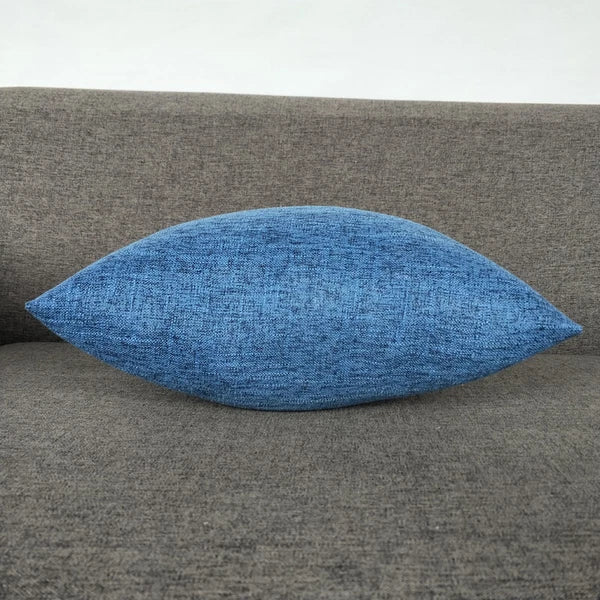 1PC Pillowcase Cushion Cover Throw Waist Pillow Case Cotton Linen Sofa Couch Bed