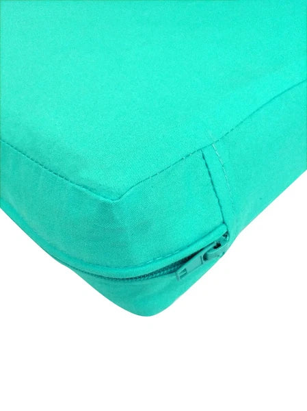 Box Square Shape Cover*100% Pure Cotton bed Soft Fine Cushion Case Custom Size