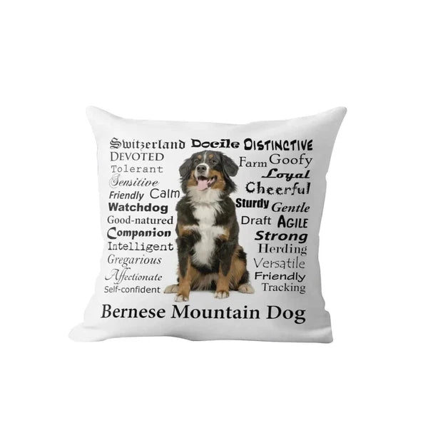 Dog Yorkie Pillow Case Pug Pillows Sofa Car Bed Sofa Pillow Case Cushion Cover