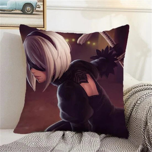 Nier Automata illow Cover Pilow Cases for Cushions Covers Home Sofa Decorative
