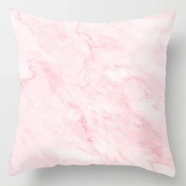 Pink Feather Pillowcase Decorative Sofa Cushion Case Bed Pillow Cover Home Decor